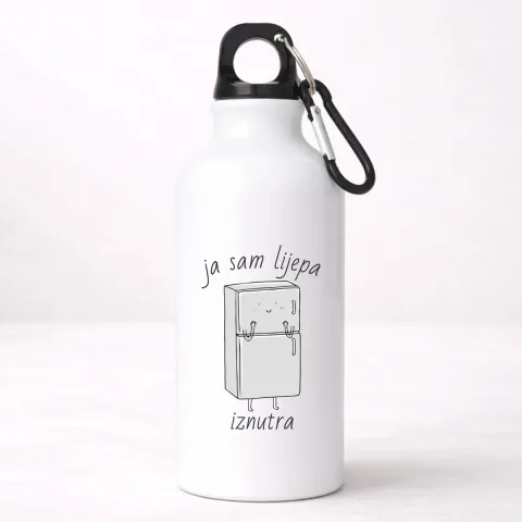 Ja sam lijepa iznutra - Aluminijumska boca