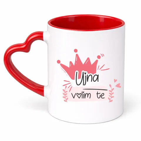 Ujna volim te - Šolja Srce
