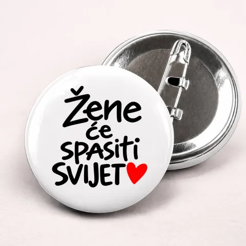 Zene ce spasiti svijet 2 - Bedževi