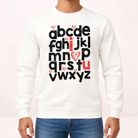 I love you - Dukserica