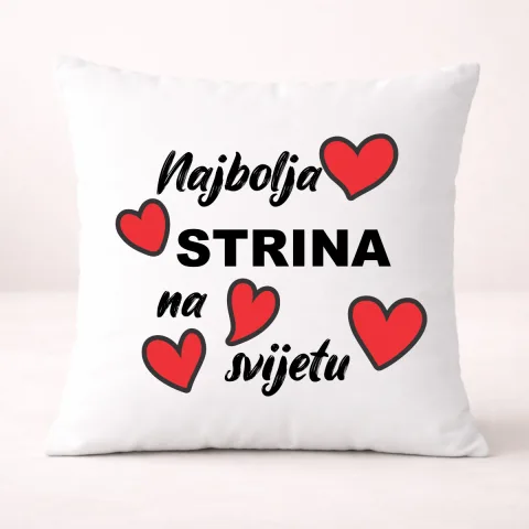 Najbolja strina na svijetu 2 - Jastuk – proizvod sa printom