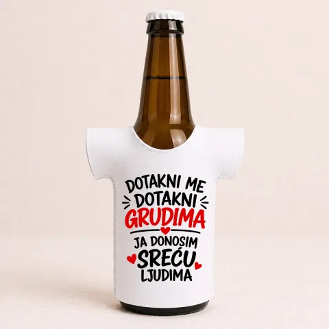 Dotakni me dotakni grudima 1 - Majica za flaše