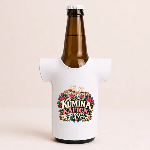 Kumina kafica. Tajne ostaju među nama - Majica za flaše
