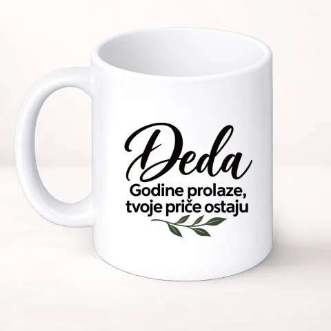 Deda — Godine prolaze, tvoje priče ostaju - Šolja Classic