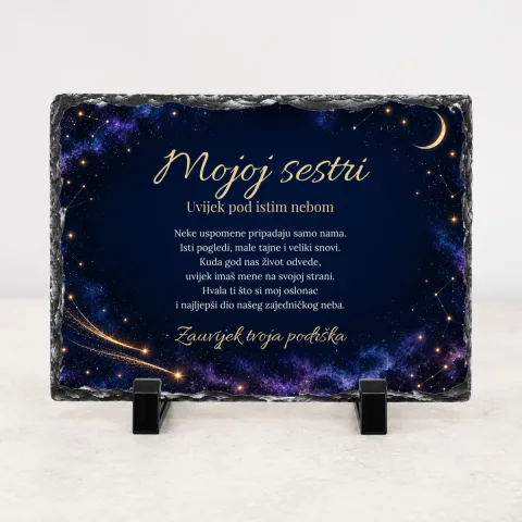 Sestra · Pod istim nebom · Foto kamen – vodoravno