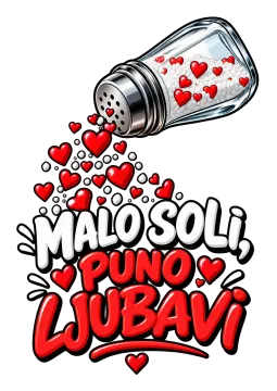 Malo soli, puno ljubavi na proizvodu