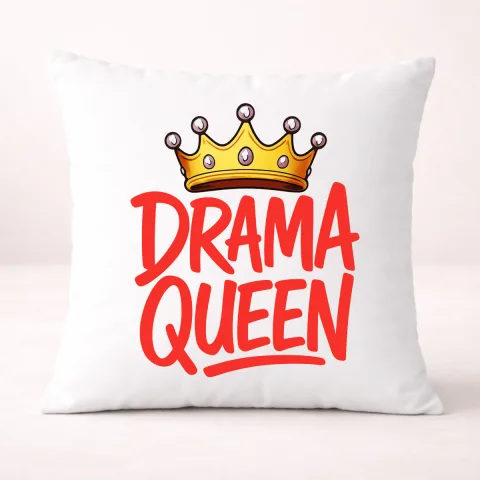 Drama qeen - Jastuk – proizvod sa printom