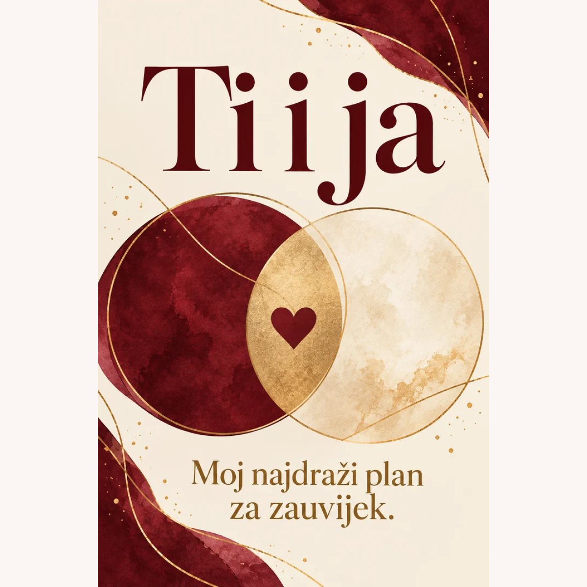 Čestitka · Ti i ja - Zauvijek – prikaz proizvoda