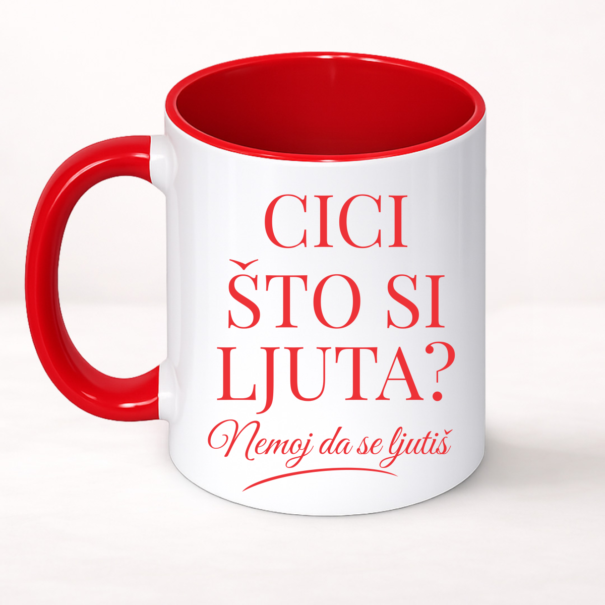 Cici što si ljuta? - Šolja Classic – prikaz proizvoda