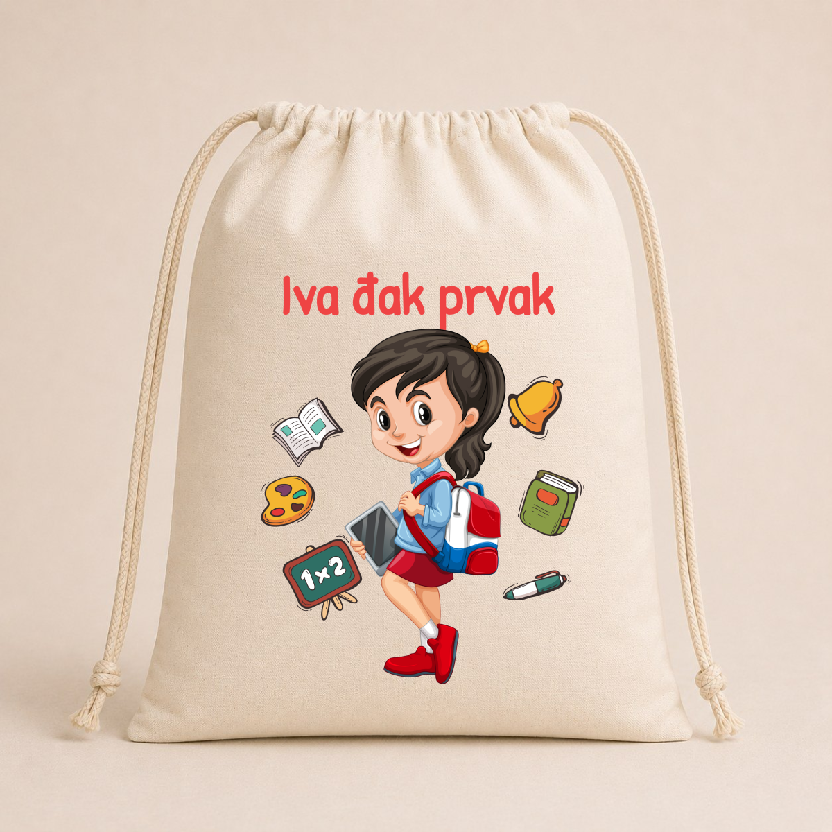 Đak prvak #5 - Pamučna vreća – prikaz proizvoda