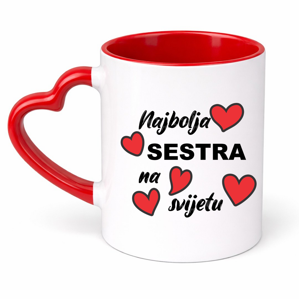 Najbolja sestra na svijetu 2 - Šolja Srce – prikaz proizvoda