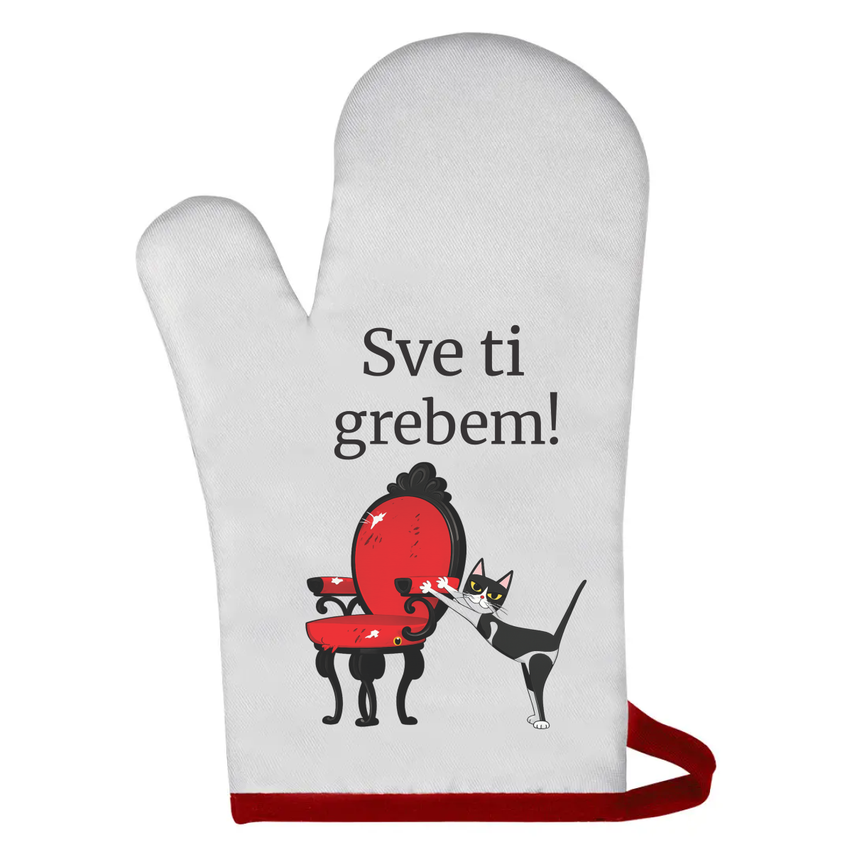 Sve ti grebem - Rukavica za rernu – prikaz proizvoda