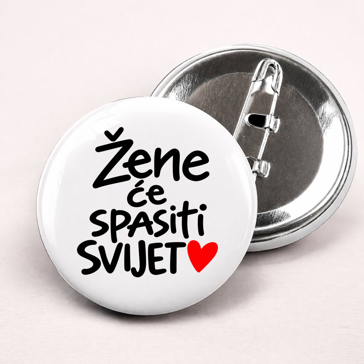 Zene ce spasiti svijet 2 - Bedževi – prikaz izdelka